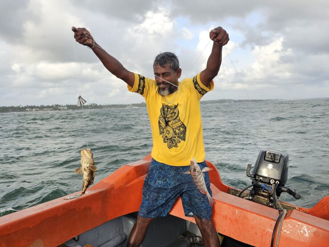 fishing in unawatuna